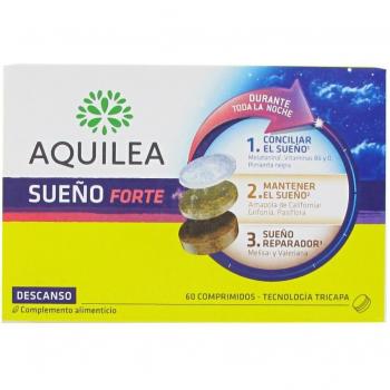 Aquilea Sueño Forte 60 Comprimidos - Suplemento para el Insomnio y Mejora del Estado Emocional