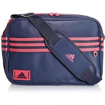 Adidas Enamel S - Bandolera unisex, color negro / rosa