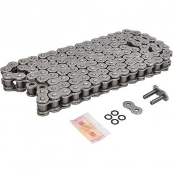 Cadena de transmisión DID 530ZVM-X2 X-Ring 530, características: tipo X-Ring, diseño de alta resistencia, eslabones reforzados, compatible con motocicletas de alto rendimiento