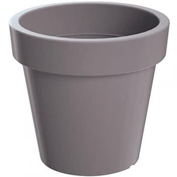 Maceta de Plástico Lofly Gris 24.5x24.5x22.5 cm