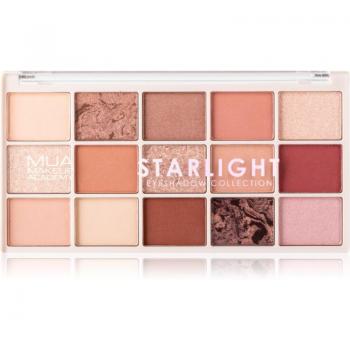 MUA Makeup Academy Professional 15 Shade Palette Eyeshadow Palette Shade Starlight 12 g