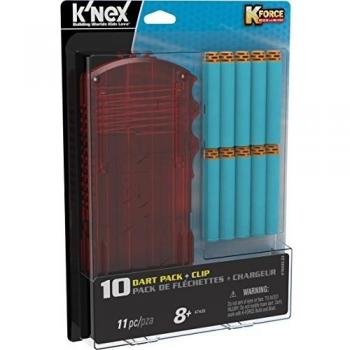 K'nex K-Force 10 - Juego de Dardos y Clip para niños de 8 años de Edad, Juguete Educativo de ingeniería, 11 Piezas