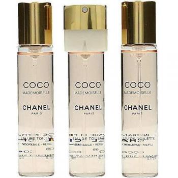 Coco Mademoiselle by Chanel Eau de Toilette Twist & Spray Refills