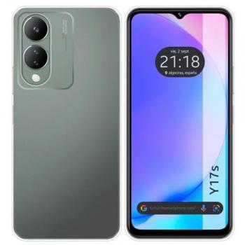Funda Silicona Gel TPU Transparente Compatible Vivo Y17s