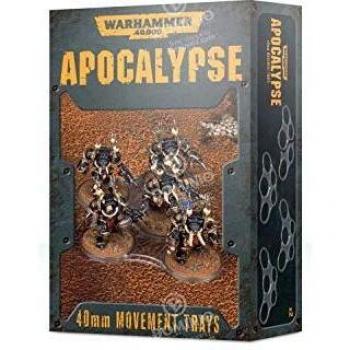 Games Workshop Warhammer 40k Apocalypse 40mm Movement Trays