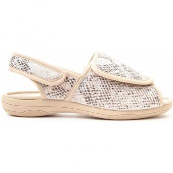Sandalia Confortable Para Mujer Northome Soffia 81255 Beige