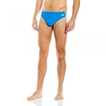 adidas I 3S TR - Bañador para hombre, color azul / blanco, talla 4