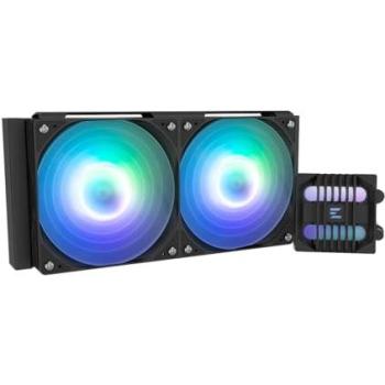 Refrigeración Líquida AIO Zalman ALPHA2 SE A24 - 240 mm - 2 Ventiladores ARGB 120 mm - Negro