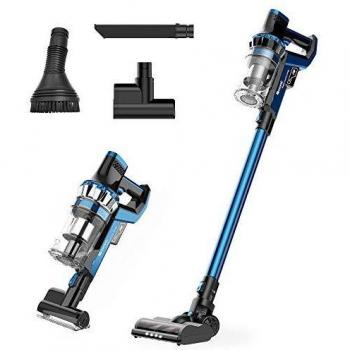 Proscenic P10 Versión Nueva, Aspiradora Escoba, Potencia Fuerte 22000Pa,Pantalla táctil, Auonomía Recargable de Btería 40 min, 4 Niveles con Varios Accesorios