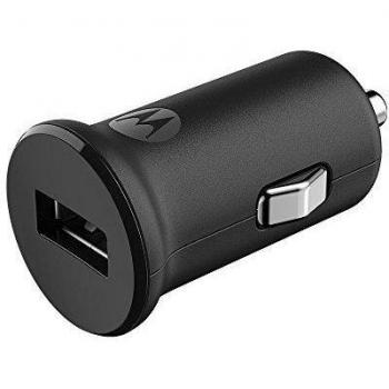Motorola Enzo - Cargador rápido de coche, negro