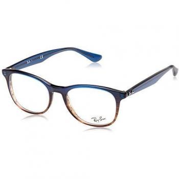 Ray-Ban Women's 0RX 5356 5765 54 Optical Frames, Blue