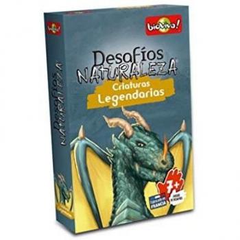 Bioviva Juego Cartas Desafios de la Naturaleza Criaturas Legendarias-Español