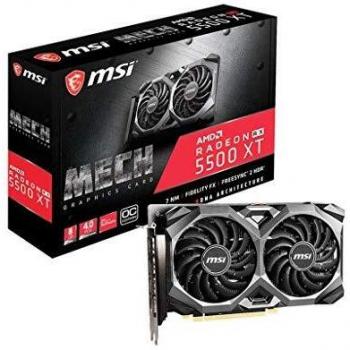 MSI Radeon RX 5500 XT Mech 8G OC - Tarjeta Gráfica Enthusiast