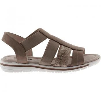 Sandalias de Mujer Wamba Modelo 2033100v Beige Elástico