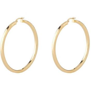 Pendientes Hoops i did it again de acero dorado de la marca Guess