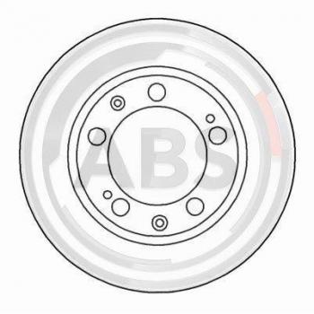 Disco de Freno A.B.S. 15822 - Disco de freno ABS Premium