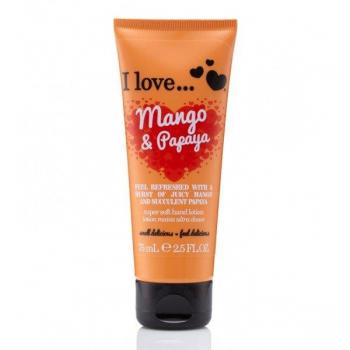 I Love Originals Mango and Papaya Hand Lotion 75ml