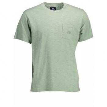 La Martina Green Cotton T-Shirt - XL