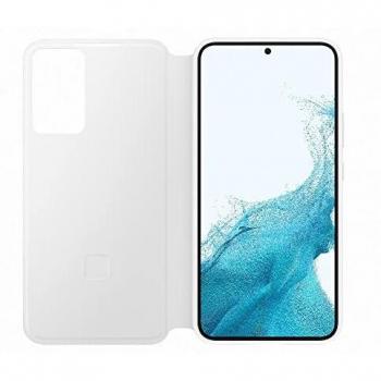 Funda Clear View Cover S22PLUS White SAMSUNG
