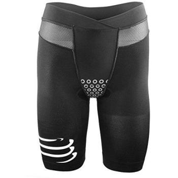 COMPRESSPORT Compress Port Mujer Triathlon TR3 Brutal Pantalones Cortos Negro Negro Talla:Large