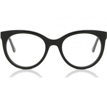 Gafas Cat Eye Armazón Completo de Plástico Negras para Mujer - Lentes Recetadas y Anti-Azules - SmartBuy Collection