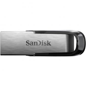 SanDisk Ultra Flair 16GB USB Type-A 3.0 Flash Drive, Silver with Capless Design and 130 MB/s Read Speed