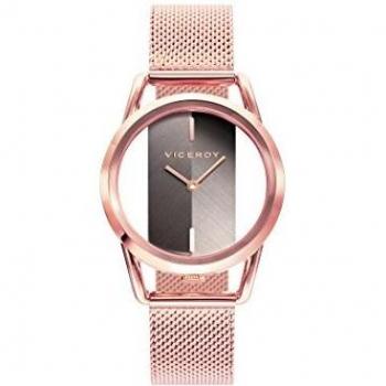 Viceroy Reloj Analógico para Mujer de Cuarzo con Correa en Acero Inoxidable 42334-47