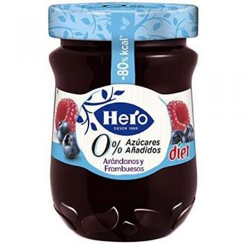Hero Diet Confitura de Arándanos y Frambuesas 280 g