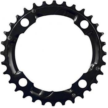 FSA - Cadena de Acero Unisex 3 x 10 Shimano MTB, Color Negro, 104 × 32T
