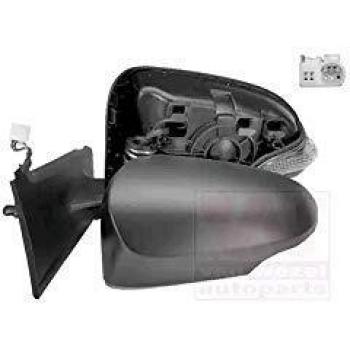 Espejo retrovisor VAN WEZEL 5437806, tipo: espejo retrovisor, características: diseño específico para automóvil, ajuste manual, acabado en negro, compatible con varios modelos de vehículos