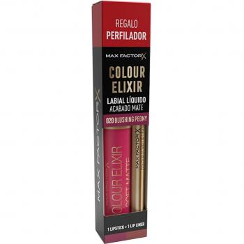 Pack labial líquido Colour Elixir Soft Matte + Lip Liner Max Factor