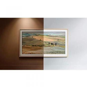 Samsung The Frame 49LS03RAU - Smart TV Plano de 49, Resolución QLED, Q HDR, IA 4K, One Remote Control, Tienda de Arte, One Connect+ Cable Invisible y Soporte No Gap incluido