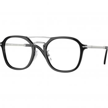 Persol PO3352V 95 Armazones Recetados para Hombre Negros 51
