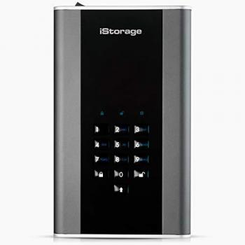 iStorage diskAshur DT2 18TB FIPS Level 3 Certified Encrypted External Hard Drive