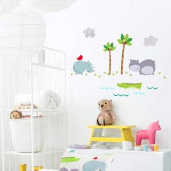 Vinilo Mate Hippo 29,7x42 cm - Calidad Premium Fabricado en España