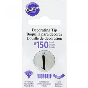 Wilton #150 Flower Petal Decorating Tip Icing Nozzle Sugarcraft Cake Decorating