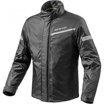 FRC010 - 0010-L - Rev It Cyclone 2 H2O Rainwear Motorcycle Over Jacket L Black
