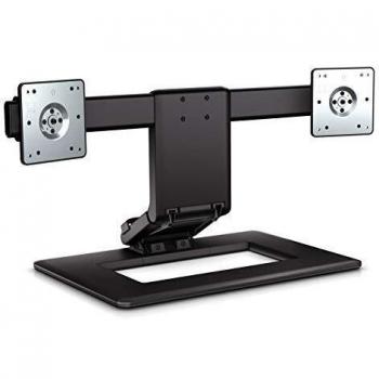 HP AW664AA - Soporte ajustable para 2 monitores LCD de hasta 24, negro
