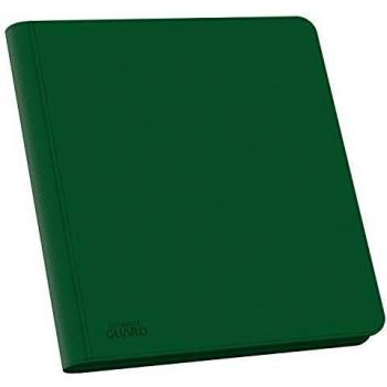 Ultimate Guard 12-Pocket QuadRow ZipFolio XenoSkin Verde