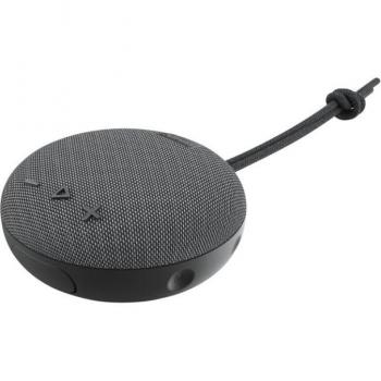 Trust Miro Altavoz Bluetooth Compacto 10W RMS, Resistente al Agua IPX7, 14 Horas de Reproducción, Micrófono Incorporado, Entrada Auxiliar 3.5mm - Negro (