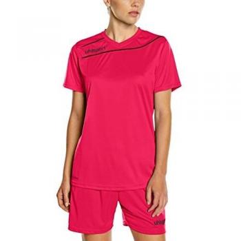 Uhlsport Stream 3.0 MC Camisetas de Entrenamiento, Mujer, Fucsia/Negro, M