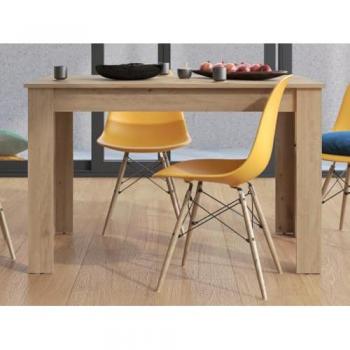 Mesa de Comedor Extensible VENOLA para 4 a 6 Personas - Natural Claro