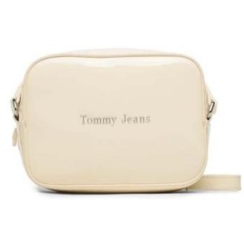 Tommy Hilfiger Patent PU Beige Mini Camera Bag for Women