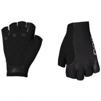 Guantes POC Agile Uranium Negros - Malla Transpirable, Palma Perforada, Talla XS