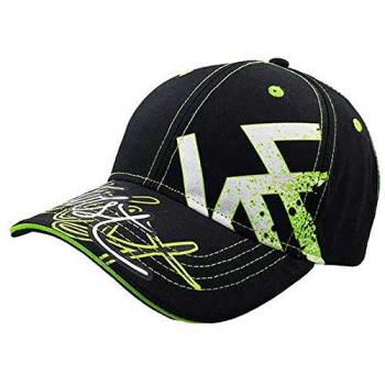Gorra KRF First negra y verde infantil, tipo de producto: gorra, características: diseño urbano, talla única, adecuada para niños