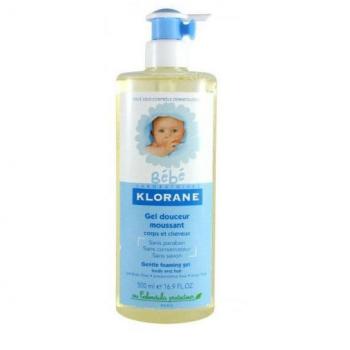 Klorane Bebé Gel Espuma Suave 500 ml