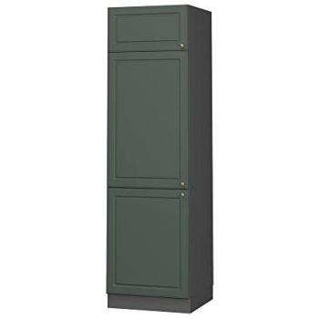 Armario empotrado para frigorífico Fame-Line, Verde dorado, 60 cm