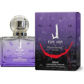 Perfume J for Him con PheroStrong para hombres, 50 ml, con feromonas