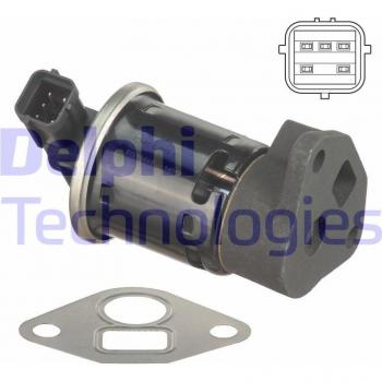 Válvula EGR Delphi EG10445-12B1, tipo de producto: válvula EGR, características: diseño original de equipo (OE), fabricada con materiales de alta calidad para garantizar durabilidad y rendimiento óptimo, compatible con
