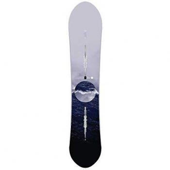 Burton Day Trader - Tabla de Snowboard para Mujer, Color Negro, Negro, 145 cm